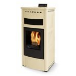 Poêle à granules en céramique ORIGINE PHEBO Maia Maxi 12.7 kW – Image 5