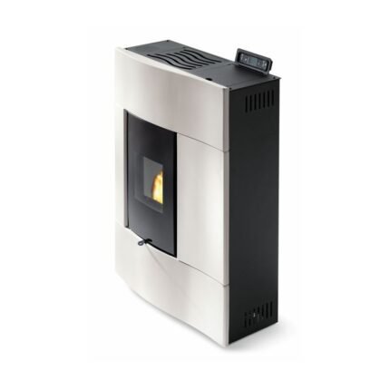 Poêle à granules extra plat céramique ORIGINE PHEBO Chimera 4.7 kW