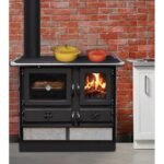 Thermo cuisinière à bois INTERSTOVES Magnum Hydro SG pierre 14 kW – Image 4