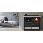 Thermo cuisinière à bois INTERSTOVES Magnum Hydro SG pierre 14 kW – Image 5