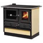 Thermo cuisinière à bois INTERSTOVES Magnum Hydro SG steel 14 kW – Image 4