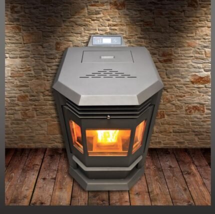 Poêle à granulés Strauss Egra V2 ED 10-11 kw