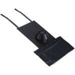 Poujoulat – Kit complet de fumisterie sortie de toit tuile noir concentrique PGI – Ø80/130 mm – Longueur 110 cm – Pente 15 à 30° – Image 3