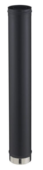 Elément droit PGI longueur 100 cm diamètre 80-130 mm noir graphite (RAL 9030) Réf. 37080705/9030 – Image 5